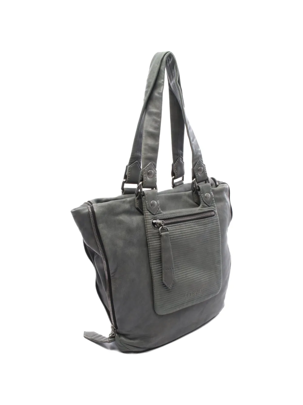 Loewe Pre-Owned 2000s shopper met Anagram-detail Grijs