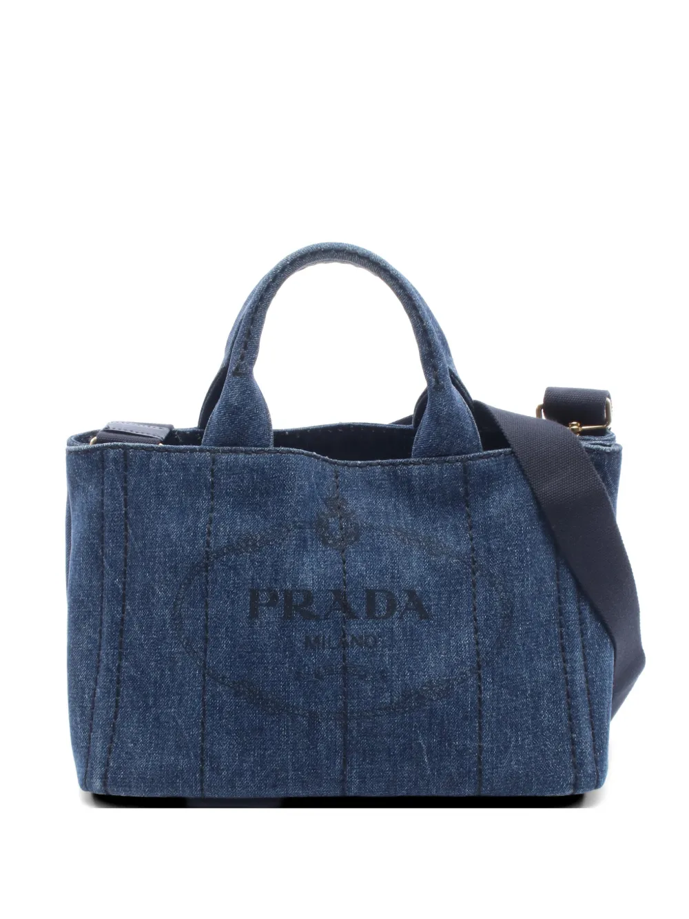 Prada Pre-Owned 2000s Canapa tote bag - Blu