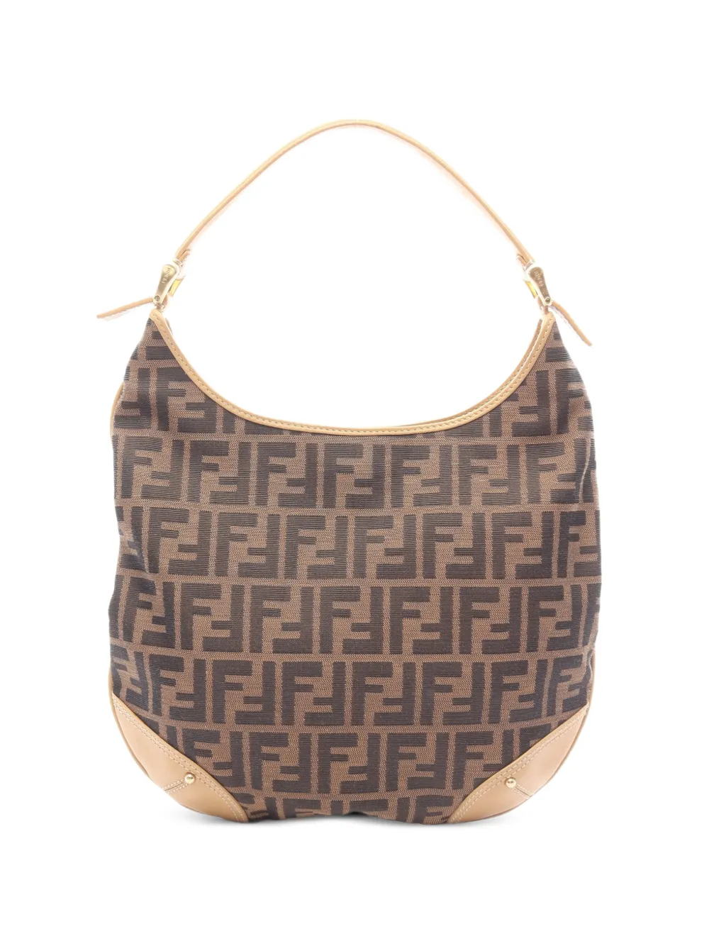 Fendi Pre-Owned 2010s Zucca shoulder bag - Marrone