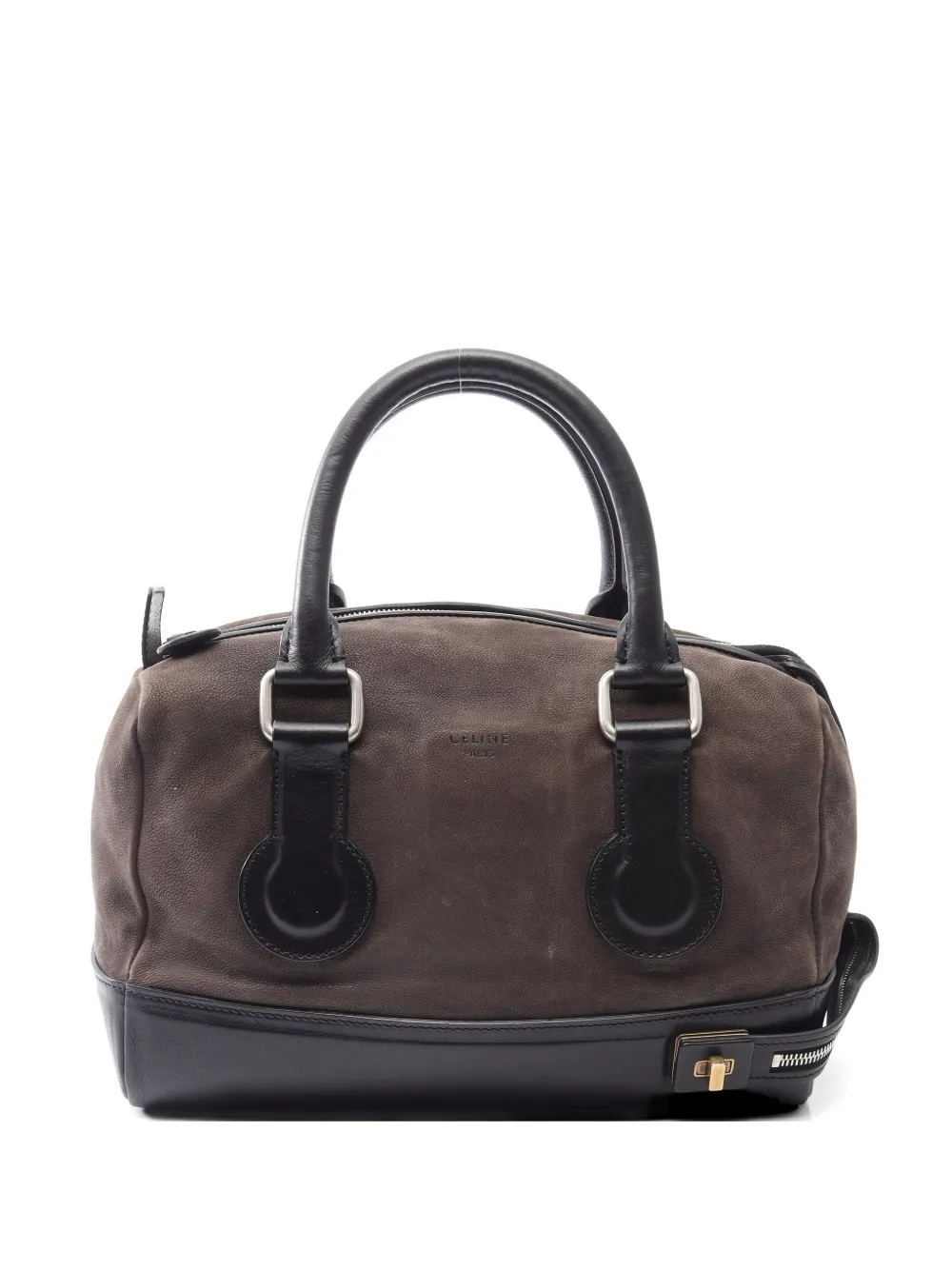 Celine Pre-Owned 2000s nubuck leather tote bag - Braun
