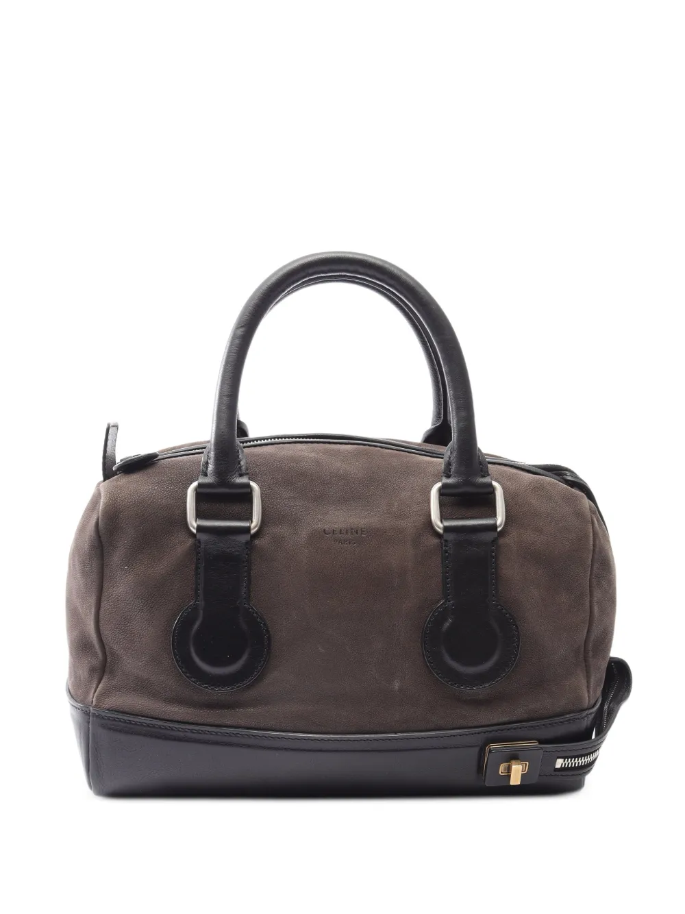 Celine Pre-Owned 2000s nubuck leather tote bag - Marrone