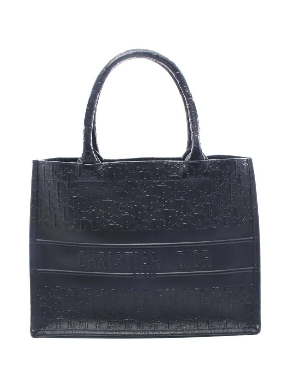 Christian Dior Pre-Owned medium 2010s Book Tote Oblique tote bag - Nero
