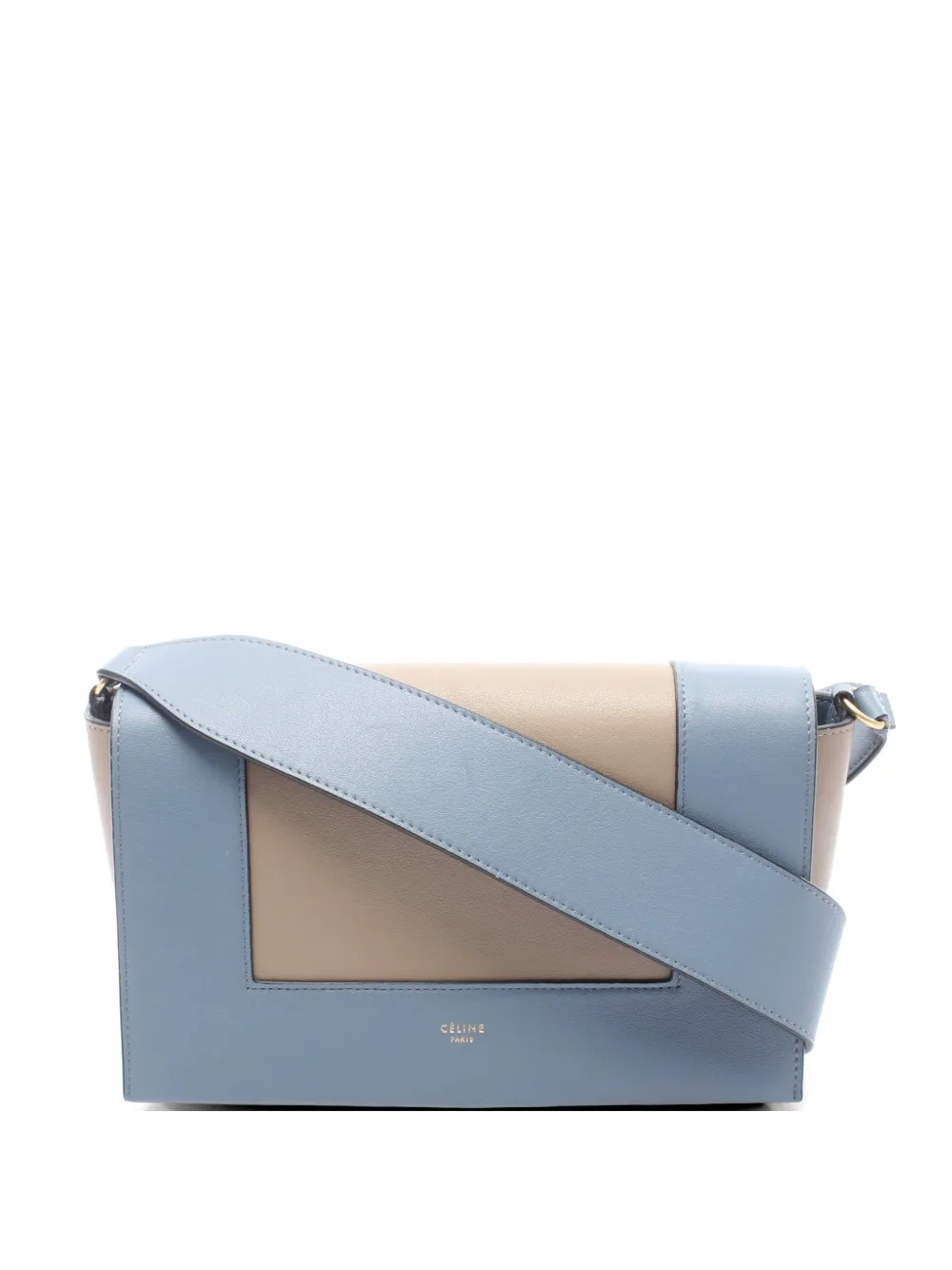 Celine Pre-Owned 2010s medium Frame shoulder bag - Blu