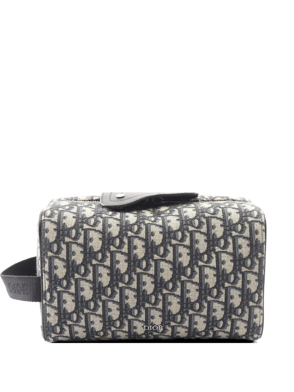 Christian Dior Pre-Owned 2010s Oblique jacquard clutch bag - Grey