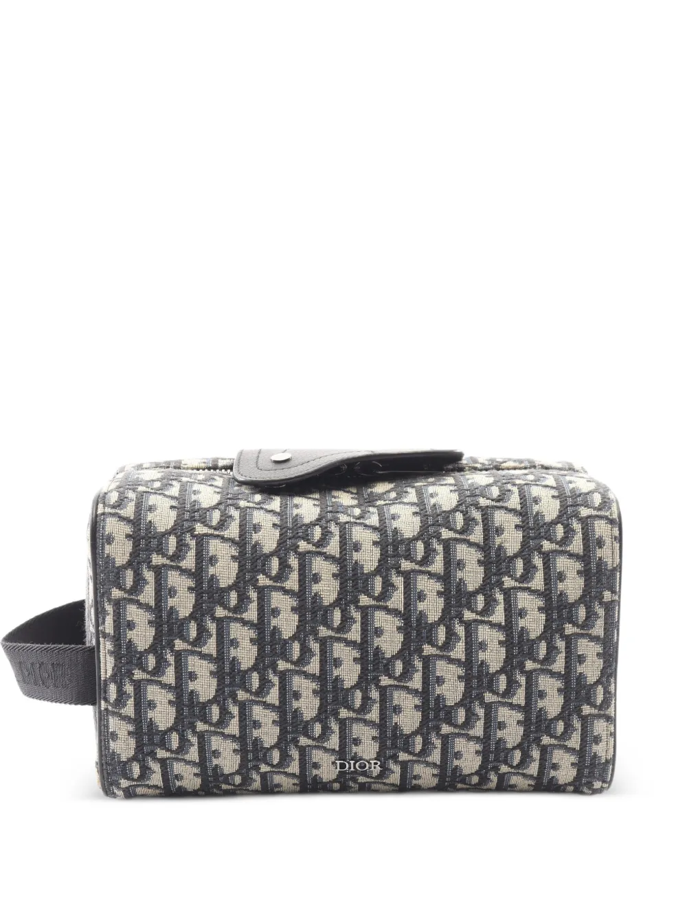 Christian Dior Pre-Owned 2010s Oblique jacquard clutch bag - Grey
