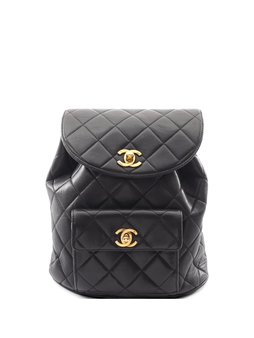 CHANEL Pre-Owned 1989-1991 Matelassé backpack - Nero