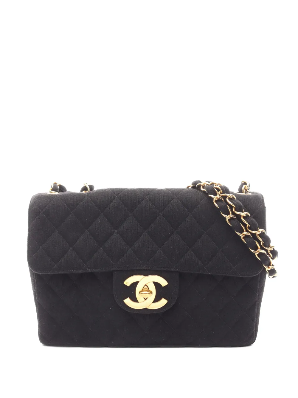 CHANEL Pre-Owned Decamatlassé 30 shoulder bag - Black
