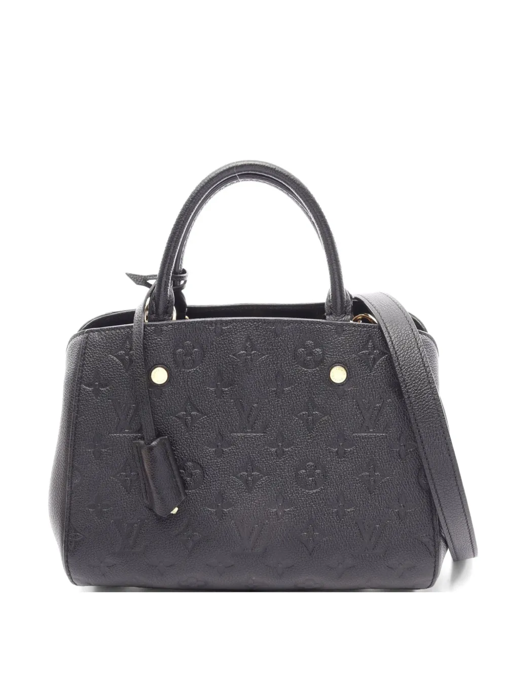 Louis Vuitton Pre-Owned 2016 Montaigne BB Monogram Empreinte handbag - Nero