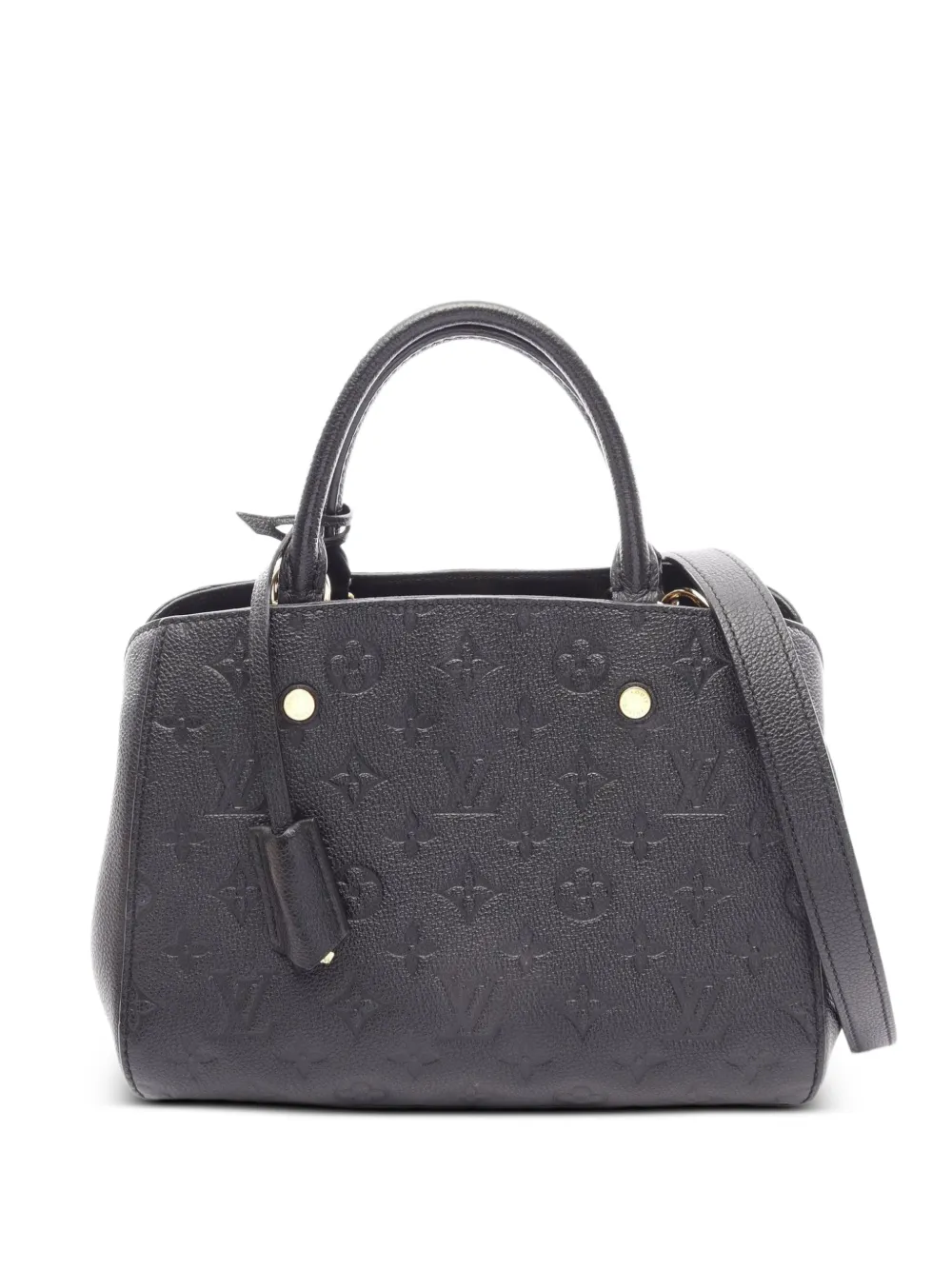 Louis Vuitton Pre-Owned 2016 Montaigne BB Monogram Empreinte handbag - Nero