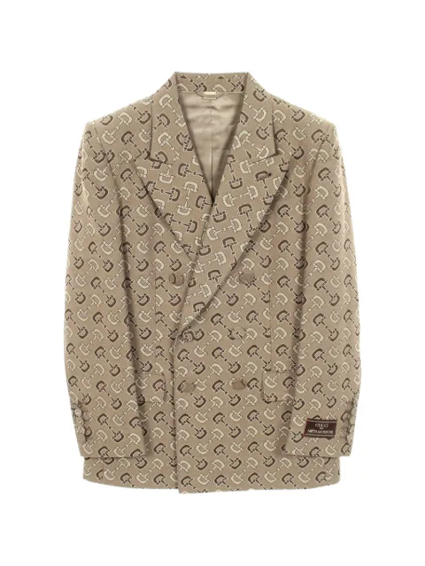 Gucci Pre-Owned Horsebit double-breasted blazer