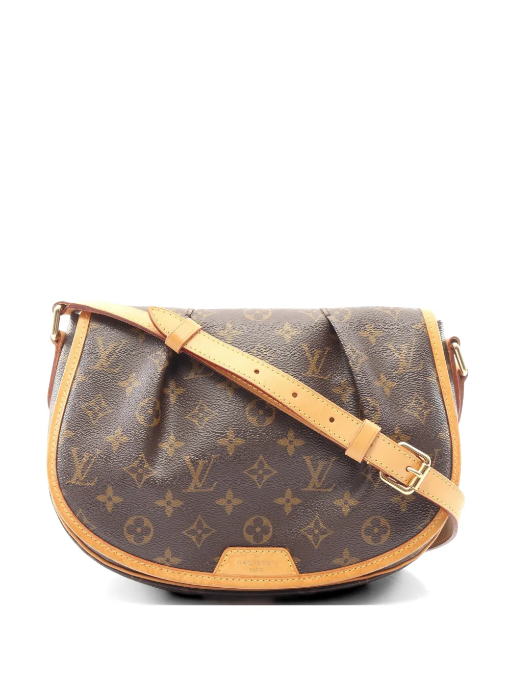 Louis Vuitton Pre-Owned 2011 Menilmontant PM Monogram shoulder bag - Marrone