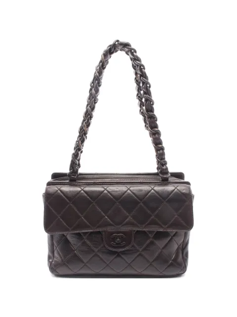 CHANEL Pre-Owned 2000-2002 Matelassé leather tote bag