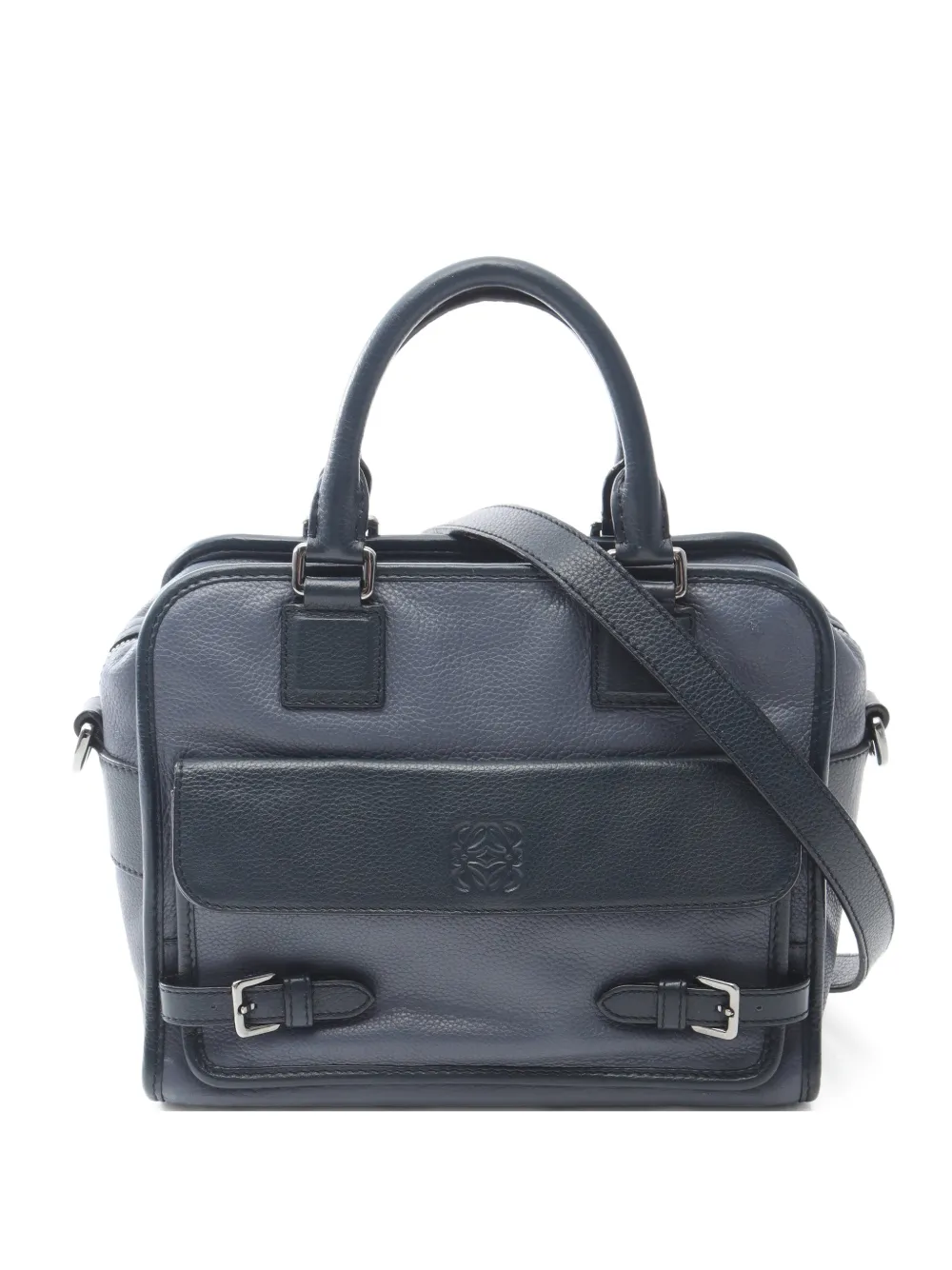 Loewe Pre-Owned 2000s Cruz leather tote bag - Blu