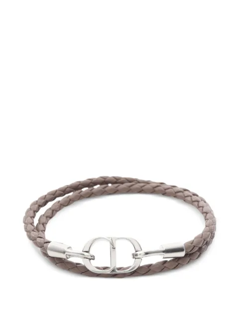 Christian Dior Pre-Owned CD Icon braided bracelet