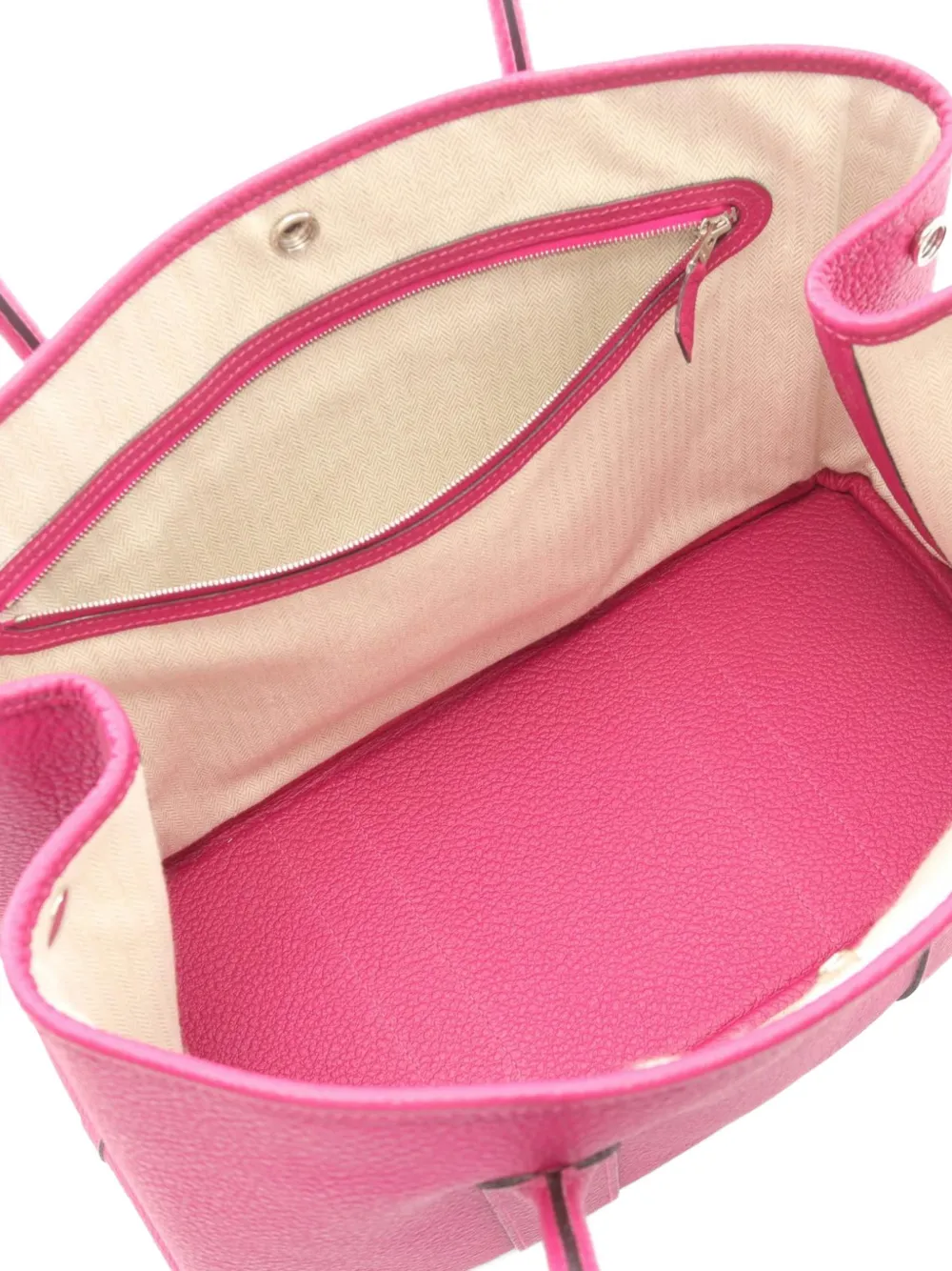 Hermès Pre-Owned 2018 PM Garden Party leren shopper Roze