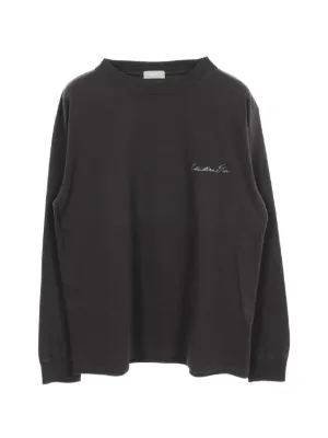 Christian Dior Pre-Owned logo-print T-shirt | Black | FARFETCH