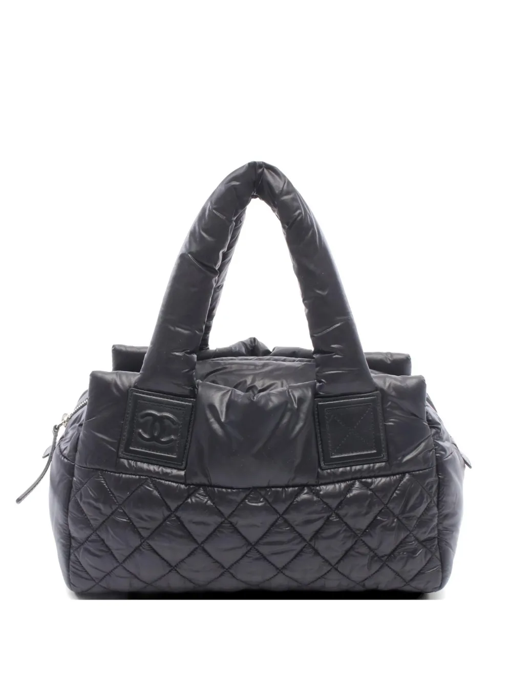 CHANEL Pre-Owned 2013-2014 Coco Cocoon quilted tote bag - Black