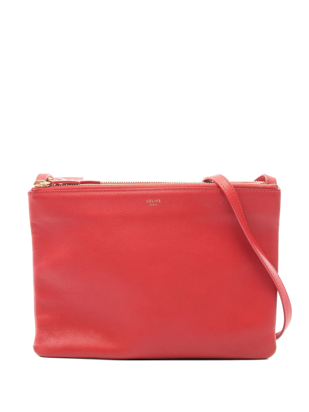 Celine Pre-Owned 2000 Trio shoulder bag - Rosso