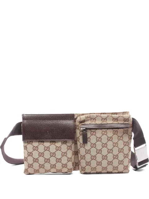 Gucci Pre-Owned 2010s GG canvas belt bag
