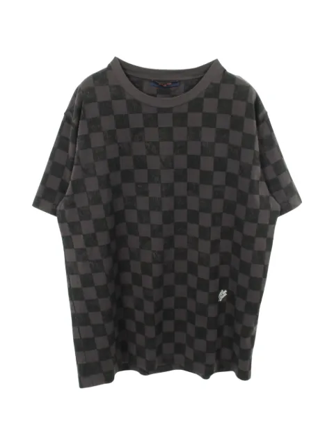 Louis Vuitton Pre-Owned 2010s Damier short-sleeve T-shirt