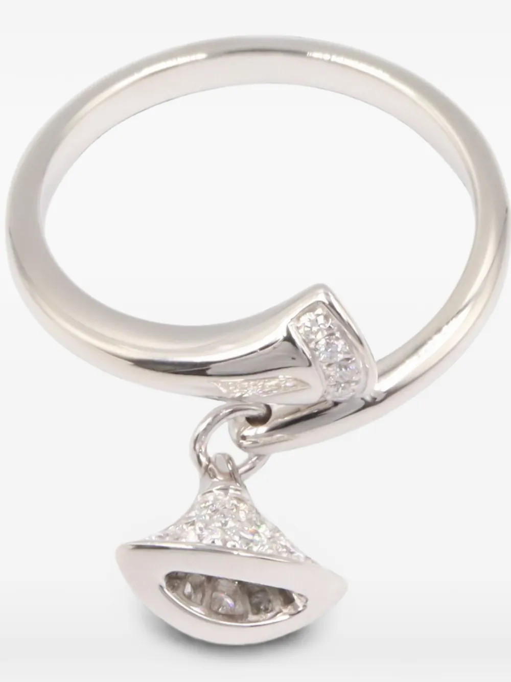 Bvlgari Pre-Owned 2010s Divas' Dream diamond ring - Silber