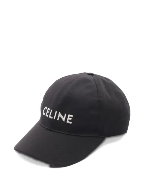 Celine Pre-Owned 2010s logo-embroidered baseball cap