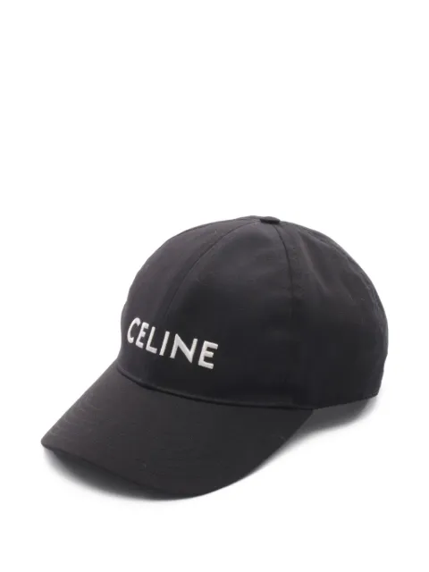 Celine Pre-Owned 2010s logo-embroidered baseball cap