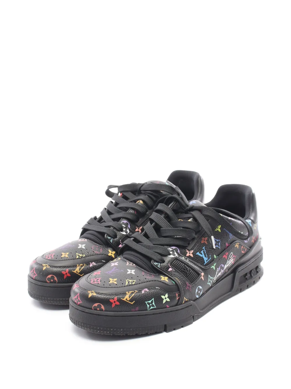 Louis Vuitton Pre-Owned 2024 x Takashi Murakami Trainer sneakers - Schwarz