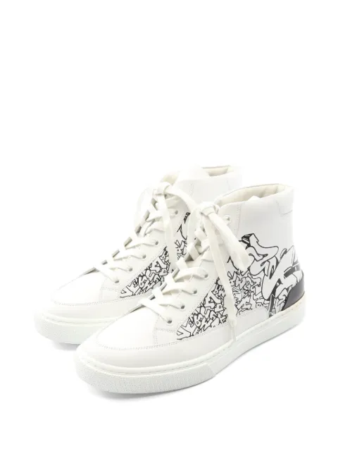 Hermès Pre-Owned 2010s District high-top sneakers