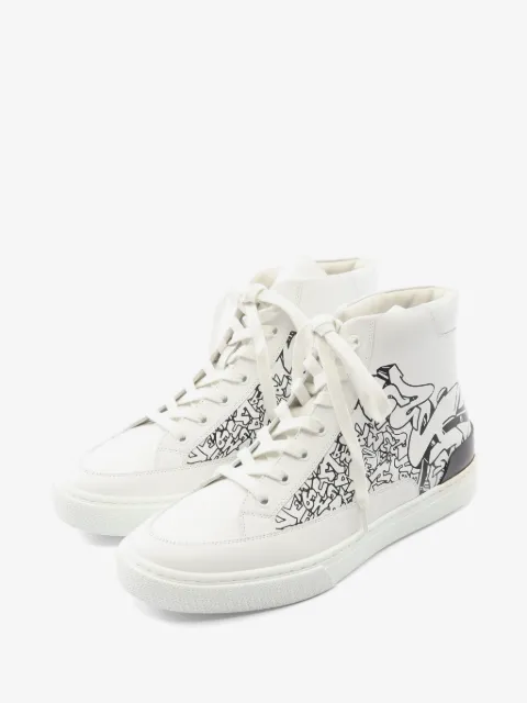 Hermès Pre-Owned tenis altos District 2010