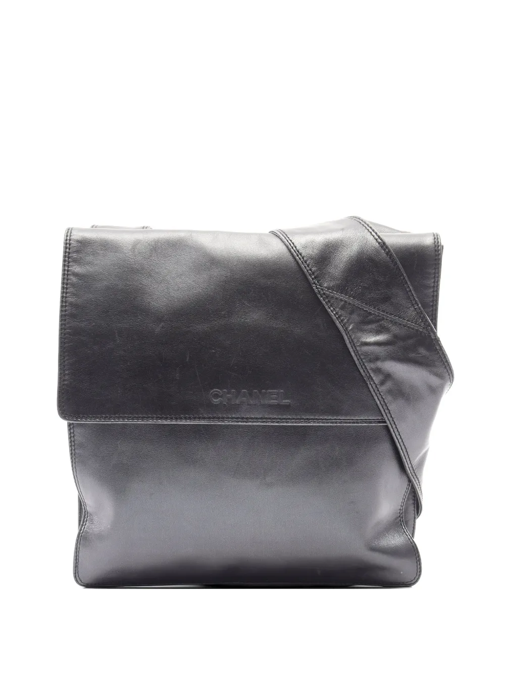 CHANEL Pre-Owned 1997-1999 leather shoulder bag - Black
