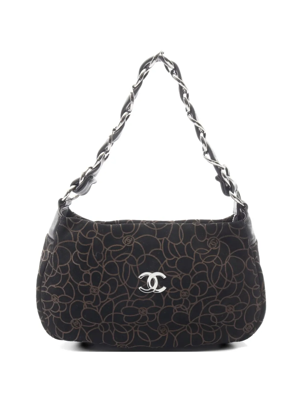 CHANEL Pre-Owned 2004-2005 Camellia shoulder bag - Nero