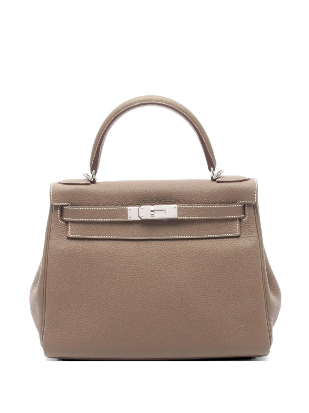 Hermès Pre-Owned 2012 28 Kelly leather handbag - Marrone