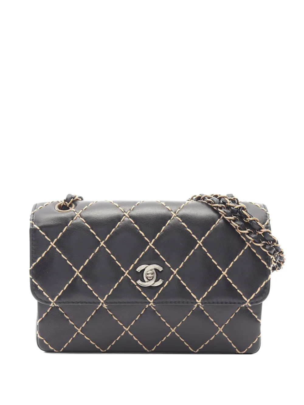 CHANEL Pre-Owned 2000-2002 Wild Stitch shoulder bag - Nero