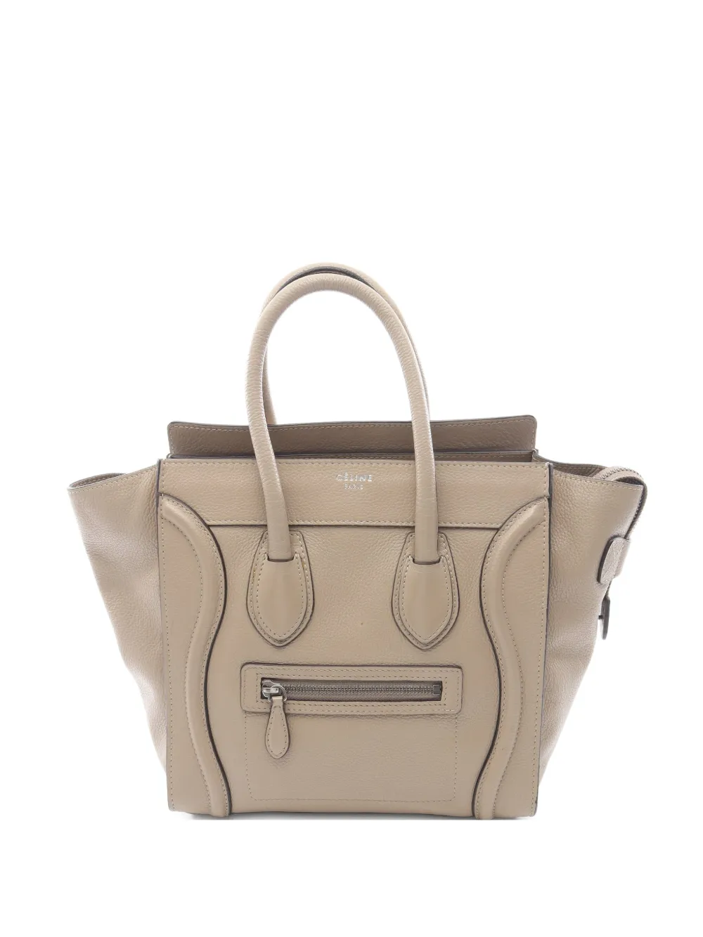 Celine Pre-Owned 00s Luggage Micro tote bag - Neutrals
