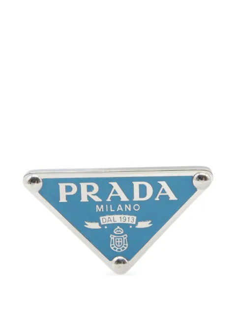 Prada Pre-Owned 2010 logo earrings
