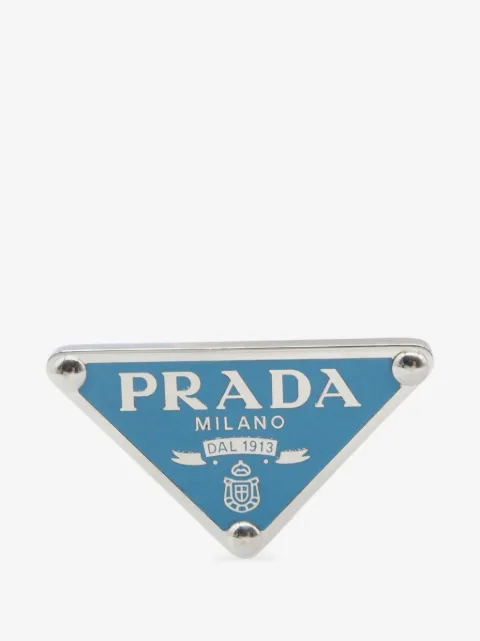 Prada Pre-Owned 2010 logo earrings
