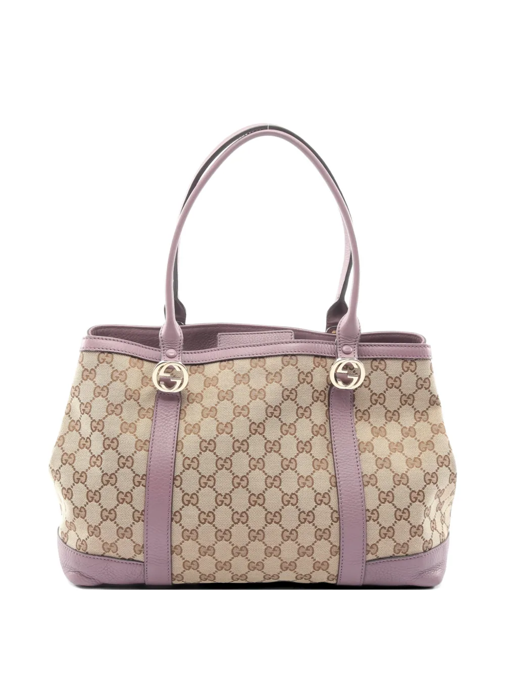 Gucci Pre-Owned 2010s Miss GG canvas tote bag - Nude