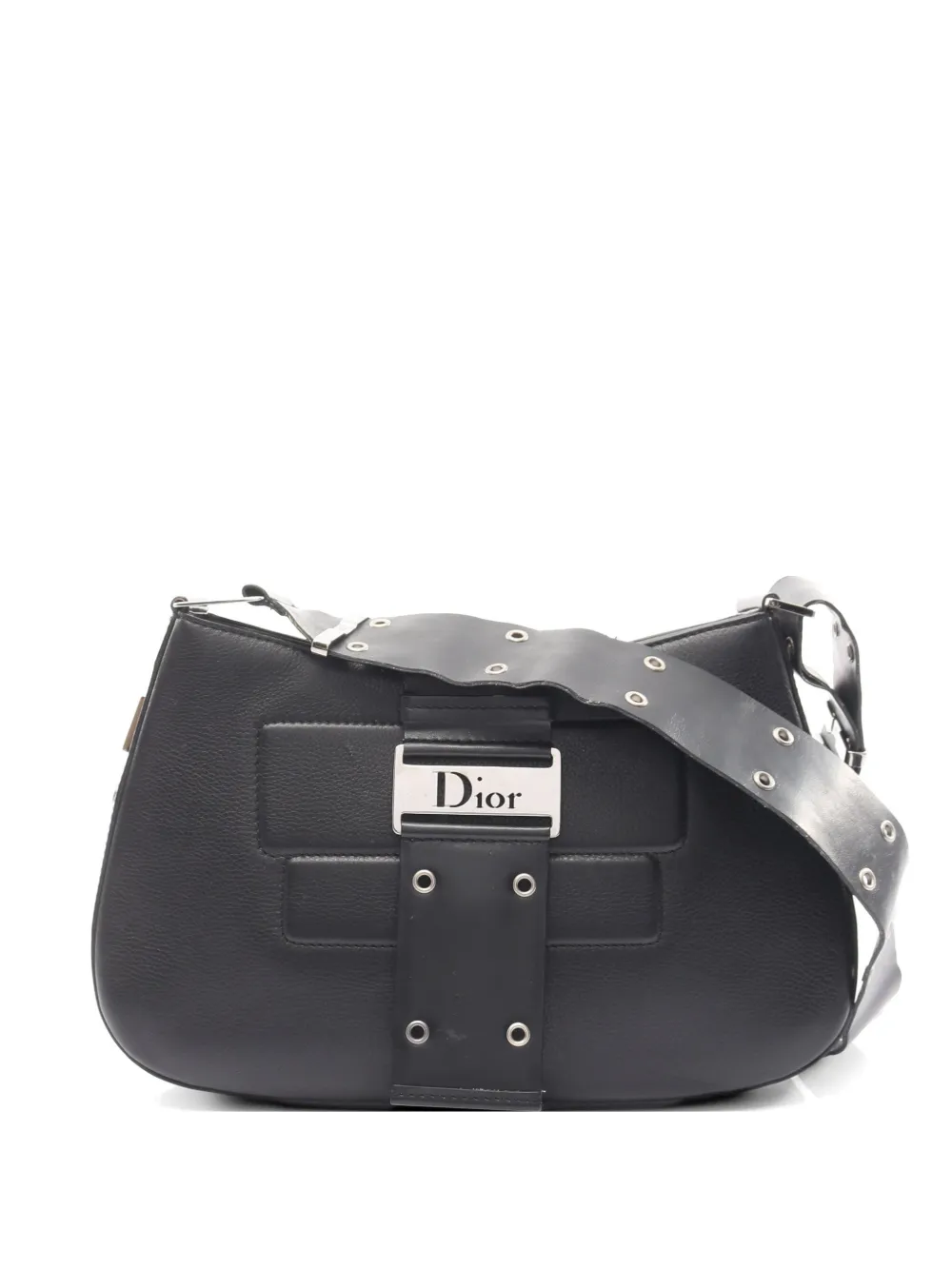 Christian Dior Pre-Owned 2010s Street Chic leather shoulder bag - Black