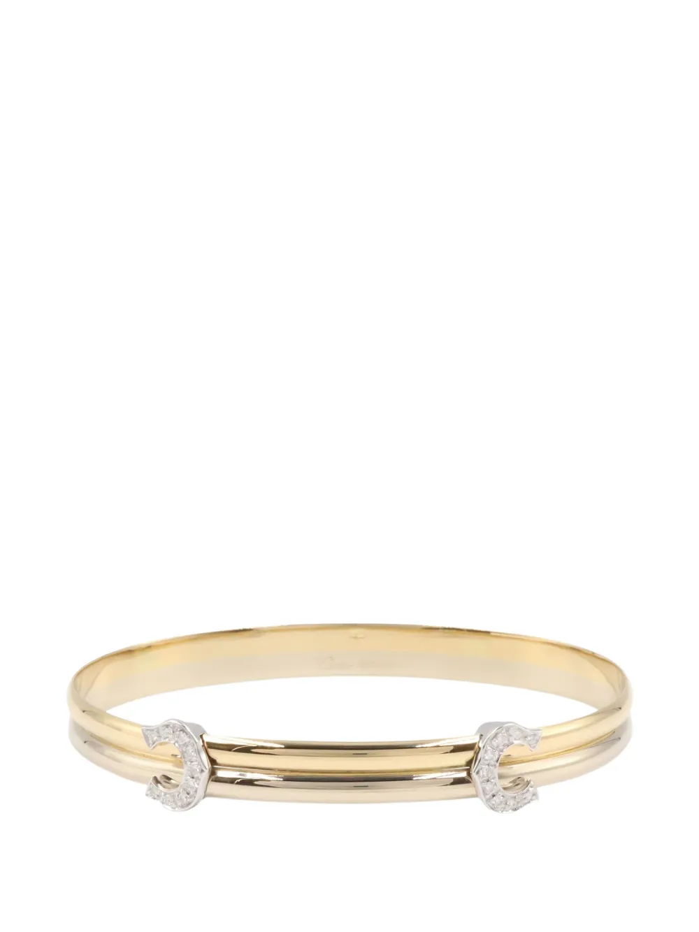 Cartier 2010s 2C diamond bracelet - Gold