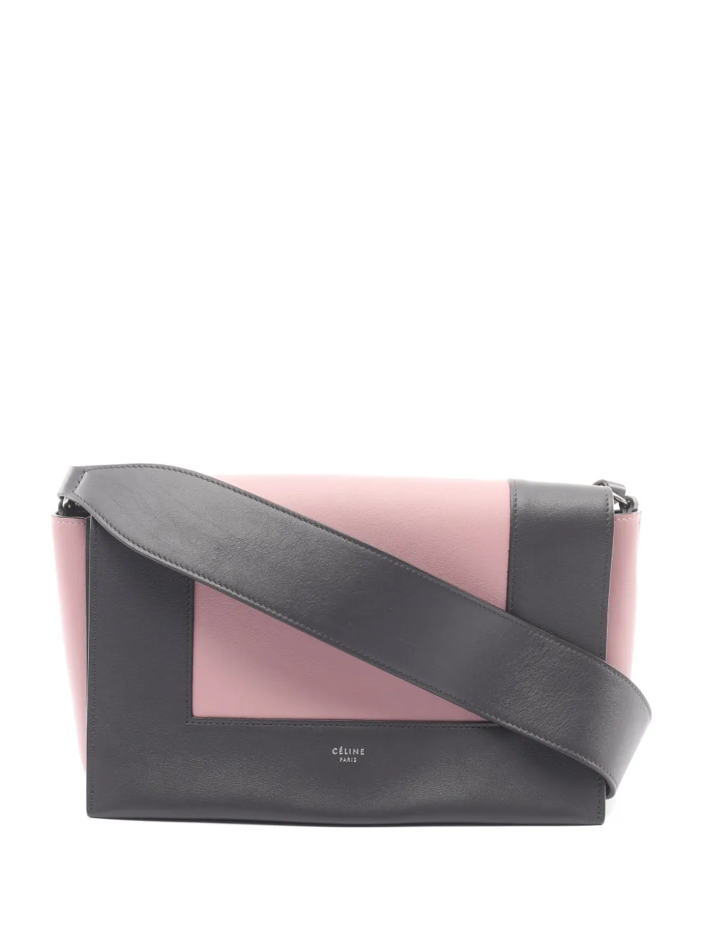 Celine Pre-Owned 2010s medium Frame leather shoulder bag - Rosa