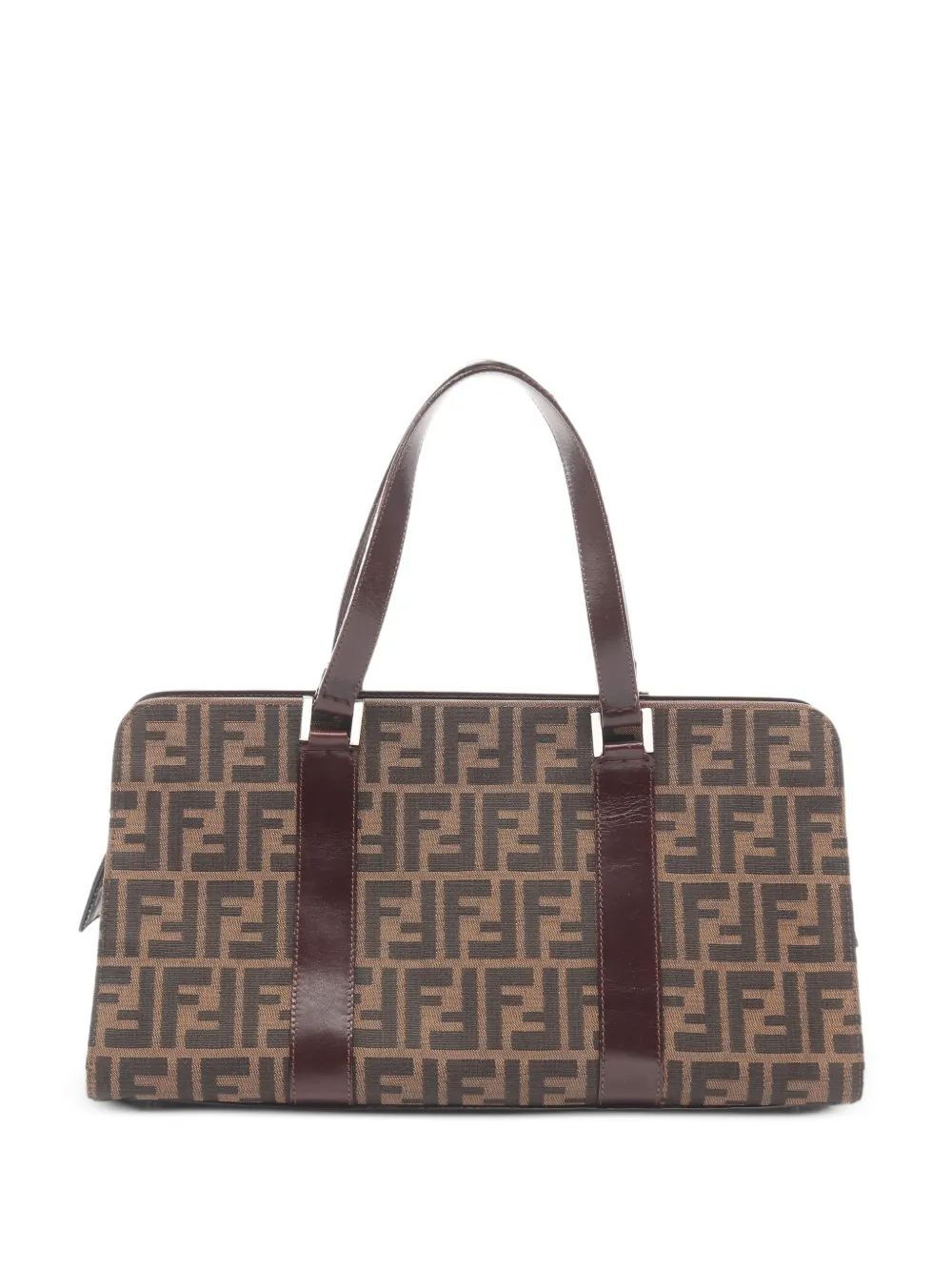Fendi Pre-Owned 2010s Zucca handbag - Braun