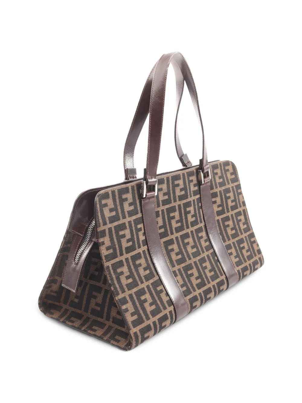 Fendi Pre-owned Bolso De Mano Zucca 2010 - Marrón 