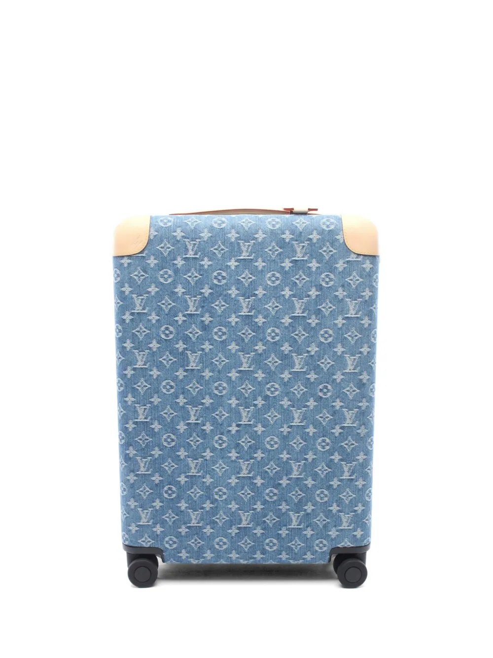 Louis Vuitton Pre-Owned 2020s 55 Horizon Monogram denim suitcase - Blu