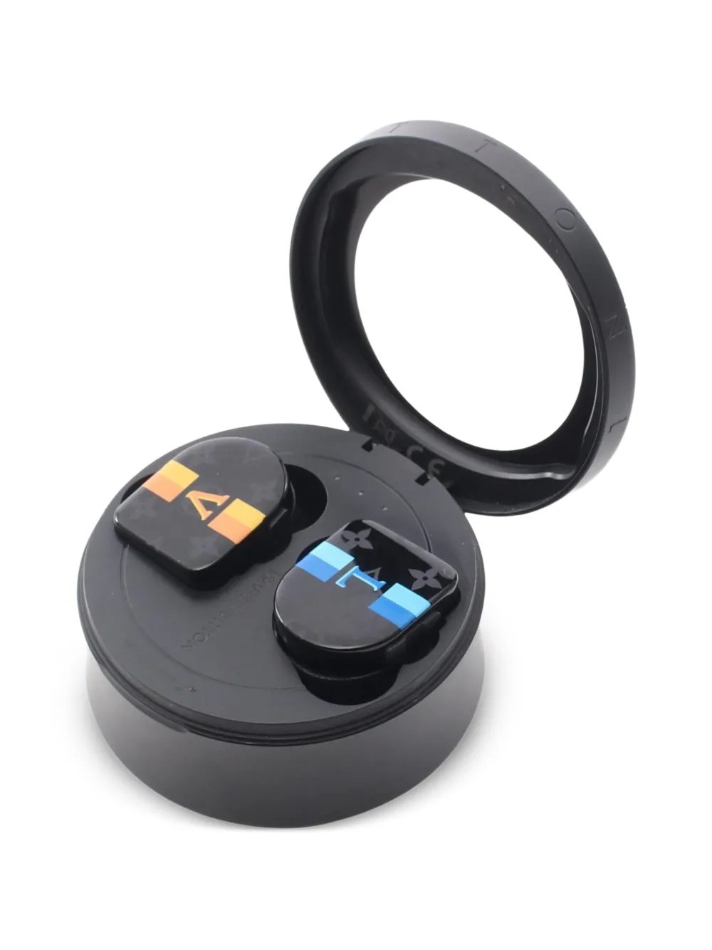 Louis Vuitton Pre-Owned 2010s Horizon striped wireless earphones - Nero