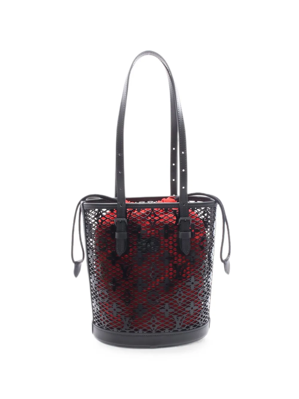 Louis Vuitton Pre-Owned 2021s Monogram Lace shoulder bag - Schwarz