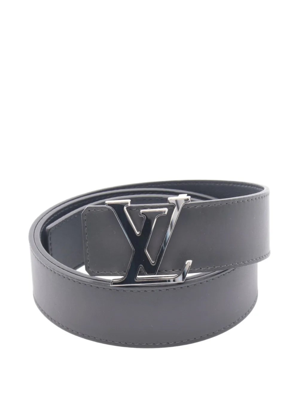 Louis Vuitton Pre-Owned 2017 leather belt - Nero