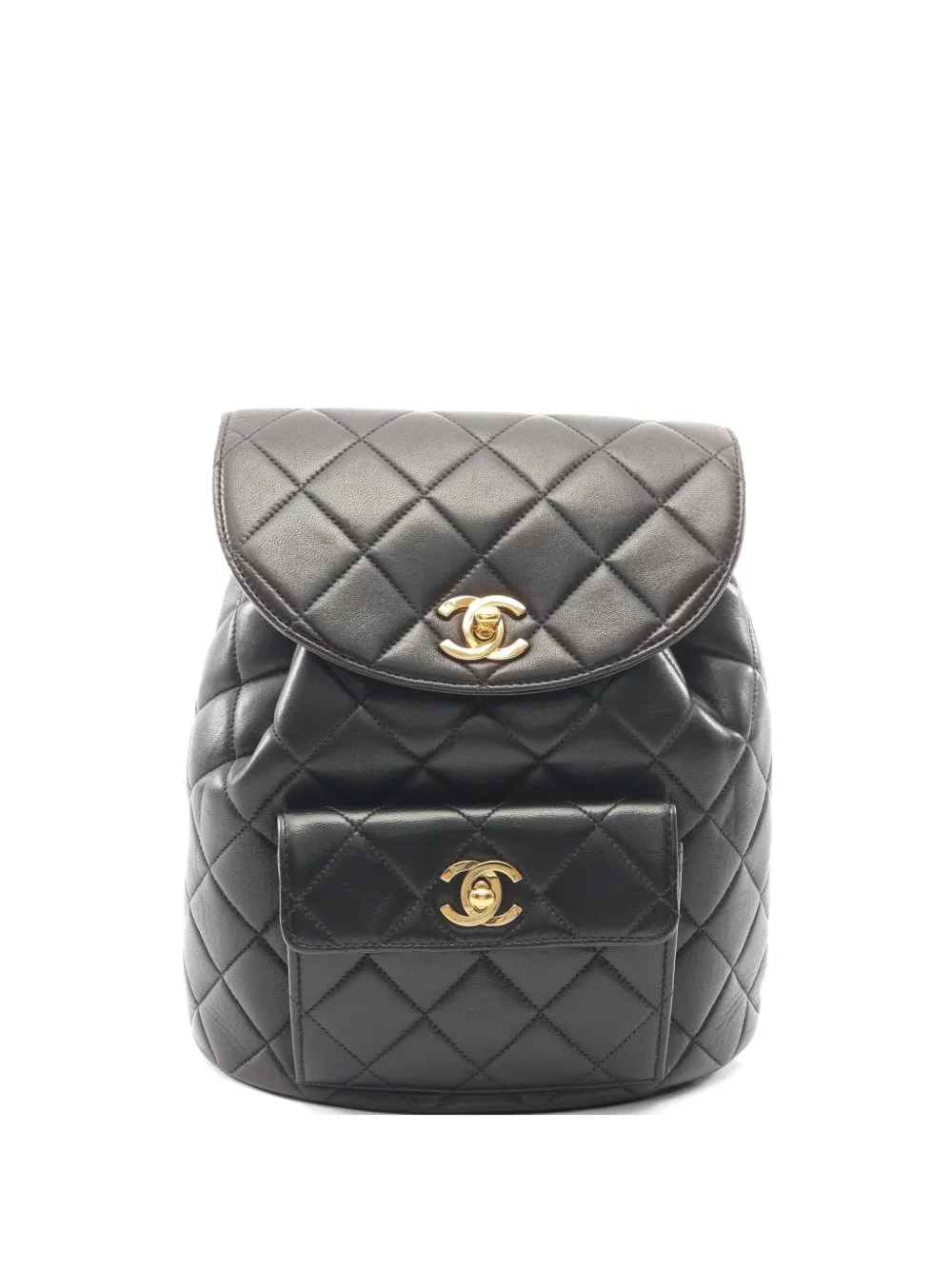 CHANEL Pre-Owned 1994-1996 Matelassé backpack - Black