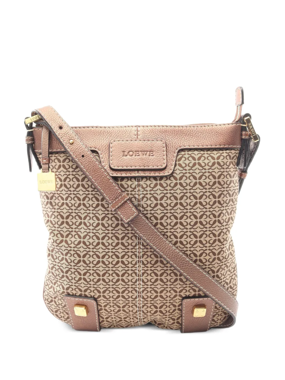 Loewe Pre-Owned Anagram shoulder bag - Toni neutri