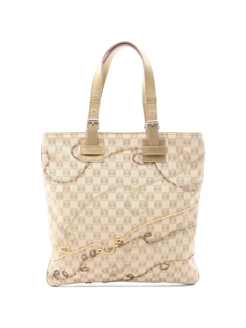 Loewe Pre-Owned 2000s Anagram shoulder bag - Toni neutri